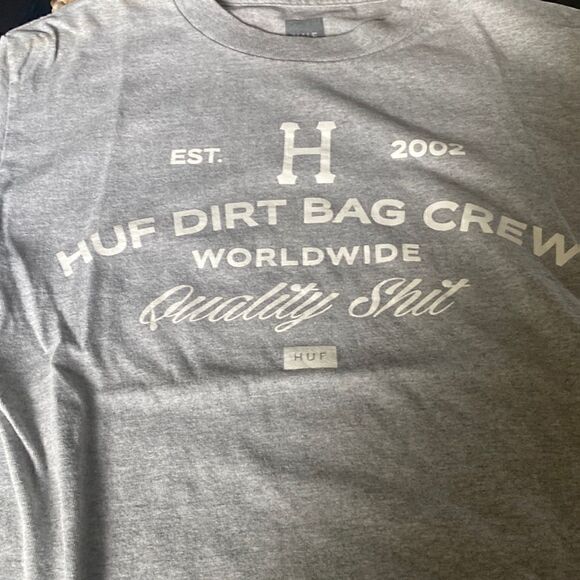 EUC Huf Heather grey tee size s - Picture 1 of 3